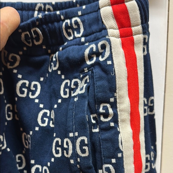 Gucci Dark Blue GG Patterned Shorts med- large - Picture 3 of 13